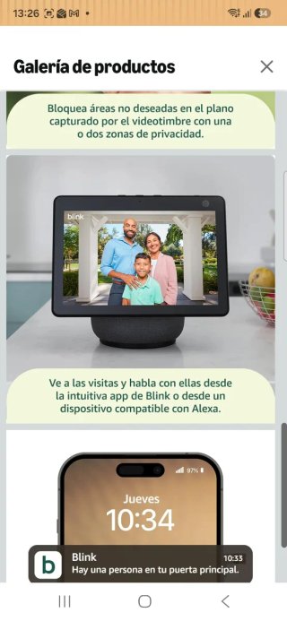 Videotimbre Blink HD nuevo precintad