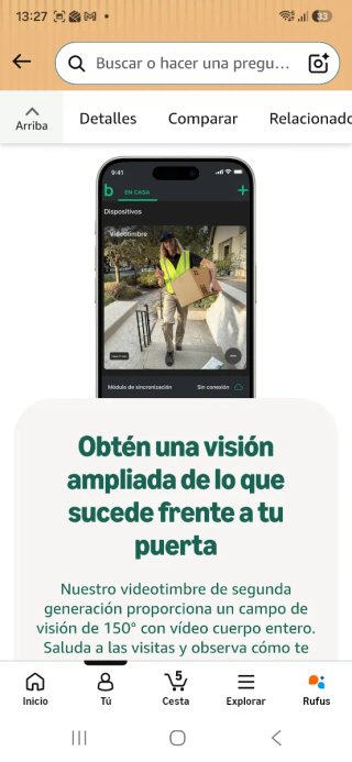 Videotimbre Blink HD nuevo precintad