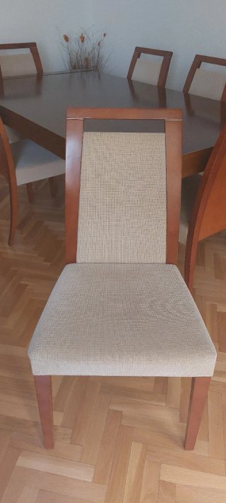 Mesa de comedor y 6 sillas