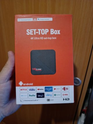 ME TV BOX 4K Ultra HD HDR Android TV Box