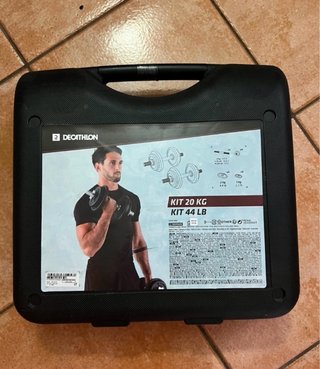 Kit Mancuernas 20kg Decathlon
