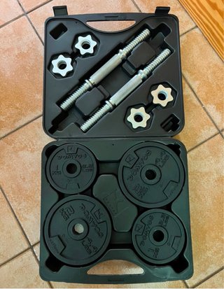Kit Mancuernas 20kg Decathlon