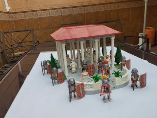 Playmobil Romano Templo y Soldados