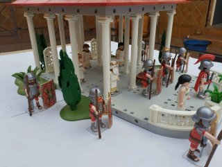 Playmobil Romano Templo y Soldados
