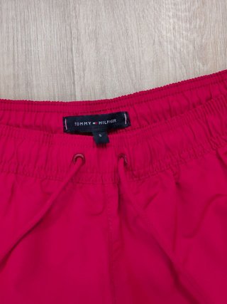 Costume da bagno Tommy Hilfiger con logo laterale rosso taglia S