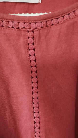 Camiseta Sfera Basic Mujer Talla M Rosa
