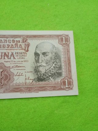 Billete 1 Peseta Banco de España 1953