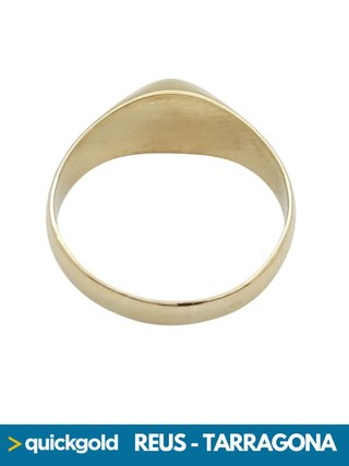 035-01-01078 ANILLO ORO 18K SOLITARIO T23