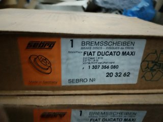 Discos freno Citroen Jumper '94 - '06