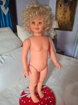 Bambola Furga vintage Sheila h.90cm