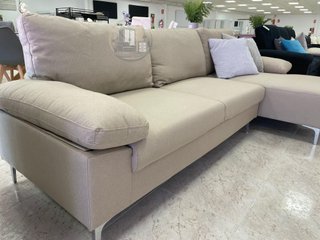Sofa Chaise Longue 260cm BEIGE