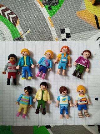 Lote Playmobil Niños