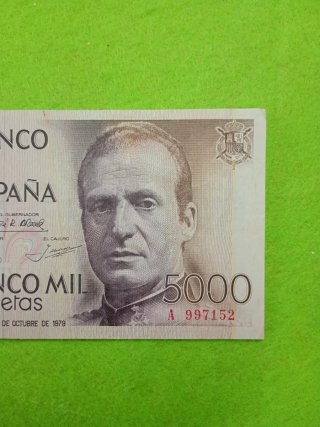 Billete 5000 pesetas Banco de España 1979