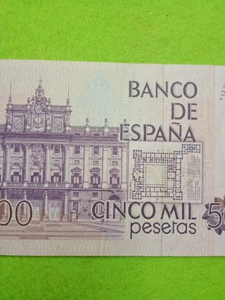 Billete 5000 pesetas Banco de España 1979