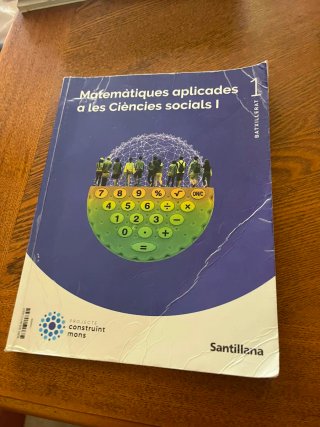 Matemàtiques aplicades a les Ciències Socials I...