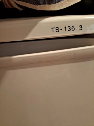 Frigorífico Teka bajo encimera