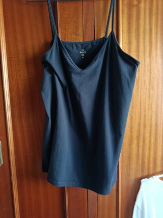 Lote 2 tops blanco y negro