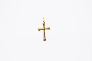 Cruz de oro de 18k. Ref:076-03-00690