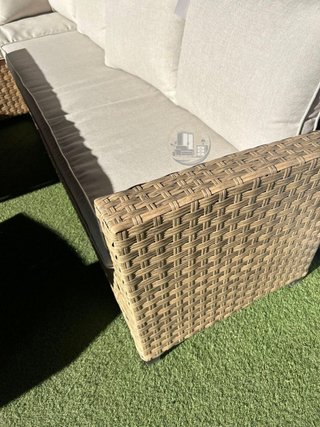 Nuevo Sofa Rinconera + Mesa de Ratan