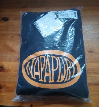 Sudadera Napapijri Negra Logo Ovalado