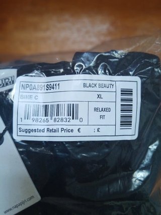Sudadera Napapijri Negra Logo Ovalado