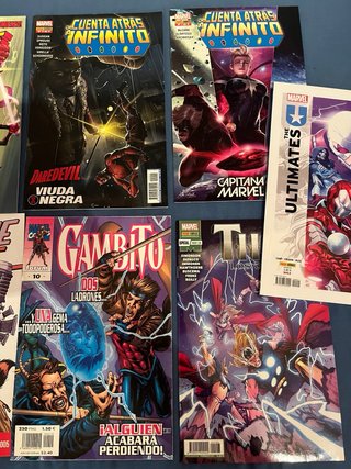 Lote de cómics MARVEL