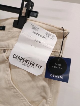 Jeans Carpenter Fit Beige