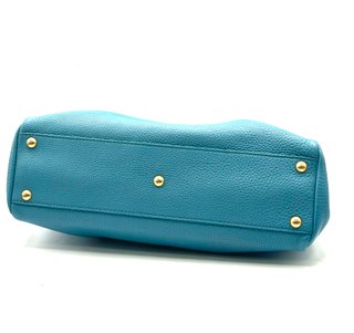 Bolso Fendi Peekaboo Azul y Dorado
