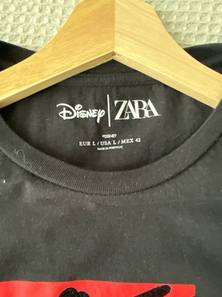 Camiseta Disney Zara Talla L