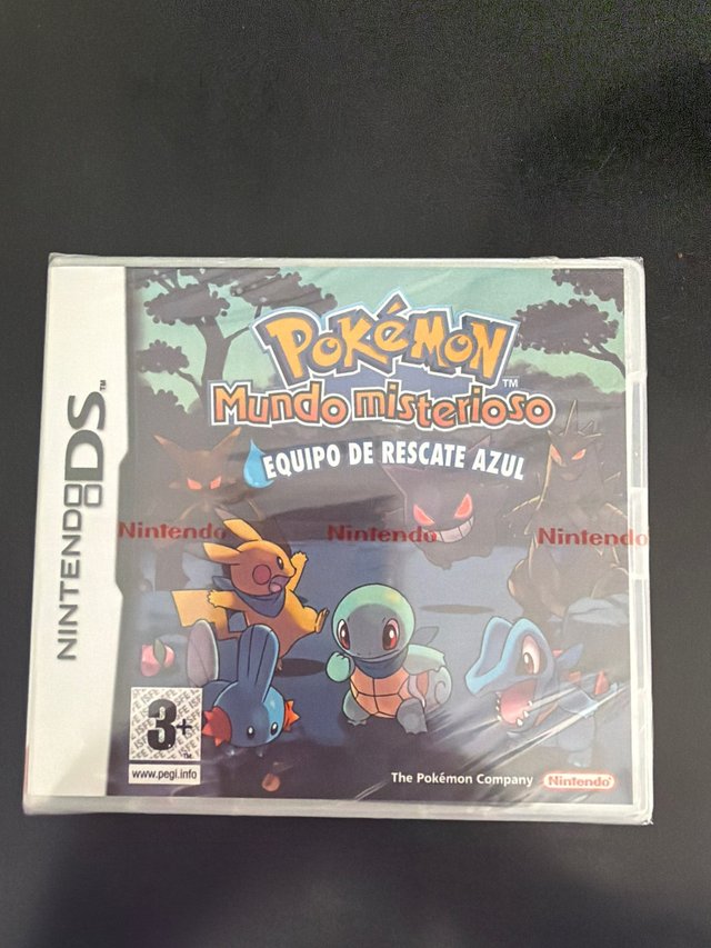 Pokemon equipo de rescate azul nuevo