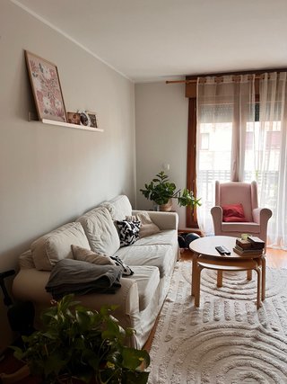 Sofá 3 plazas Ikea beige/gris