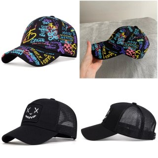 Oferta❤️Gorras Estampadas Graffiti Multiclor