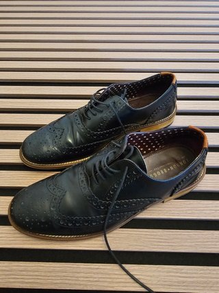 Zapatos London Brogues Gatsby Negros