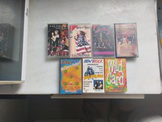 Lote Cintas Cassette Rock y Heavy Metal