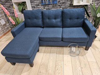 Sofa con Puff Convertible en Chaise Longue