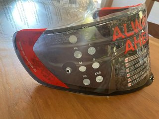 Visera oscura LS2 para casco original