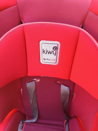 Silla de coche Kiwy G-Fix Isofix Roja