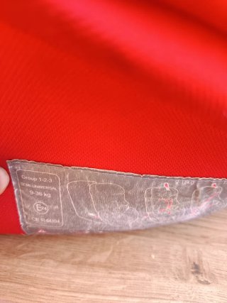 Silla de coche Kiwy G-Fix Isofix Roja