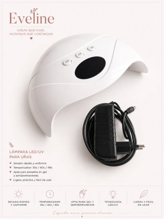 Kit uñas completo: torno, lámpara y aspirador