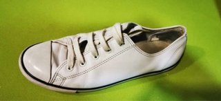 Converse Piel Blancas Mujer Talla 42.5