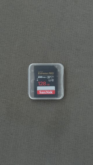 SanDisk Extreme PRO 128GB SDXC V30 200MB/s