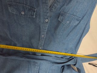 Vestido vaquero sin mangas