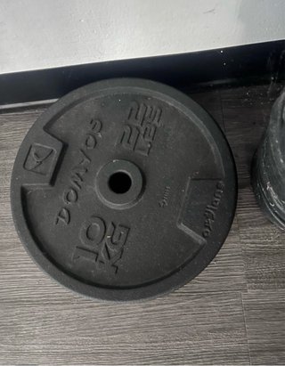 2 discos de pesa 10 kg