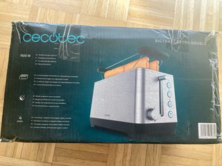 Tostadora Cecotec BigToast Extra Double 1600W