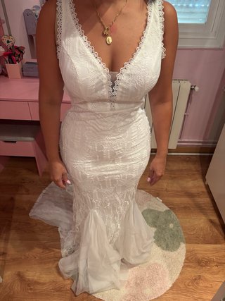 2 vestidos de novia talla M, perfectas condiciones