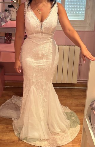 2 vestidos de novia talla M, perfectas condiciones