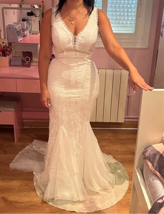 2 vestidos de novia talla M, perfectas condiciones