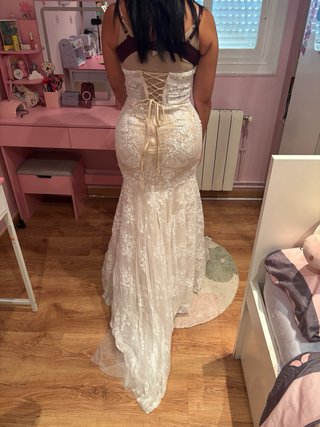 2 vestidos de novia talla M, perfectas condiciones