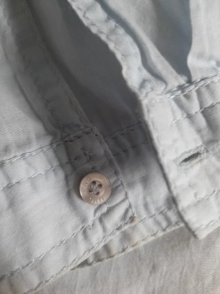 Camisa Mango Azul Talla M