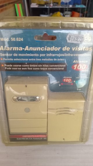 Alarma Anunciador de Visitas Electro DH